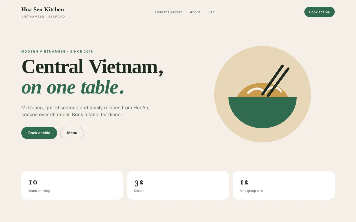 Hoa Sen Kitchen
